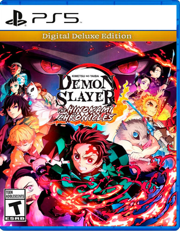 Demon Slayer Kimetsu no Yaiba The Hinokami Chronicles Deluxe Edition (PS5)