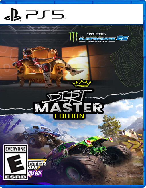 Monster Energy Supercross 25 X Monster Jam Showdown Dirt Master Edition (PS5)