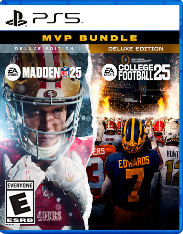 MVP de EA SPORTS Madden NFL 25 Edicion Deluxe y College Football 25 Edicion Deluxe (PS5)