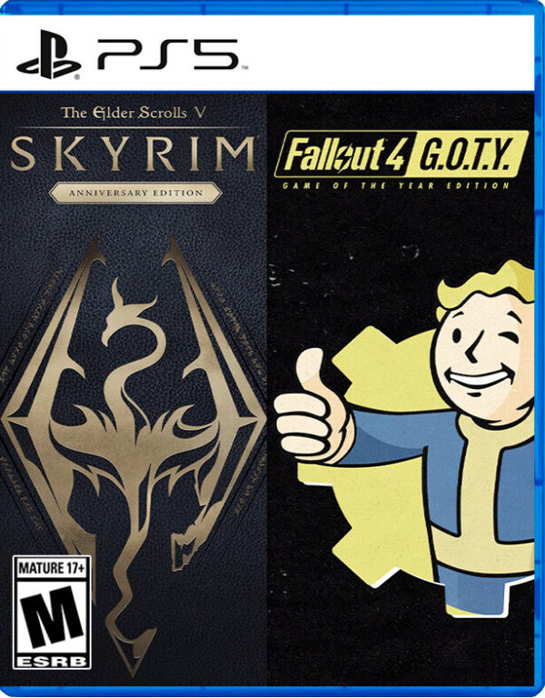 Skyrim-Anniversary-Edition-Fallout-G.O.T.Y-Bunle-PS5 Skyrim Anniversary Edition + Fallout G.O.T.Y Bundle PS5