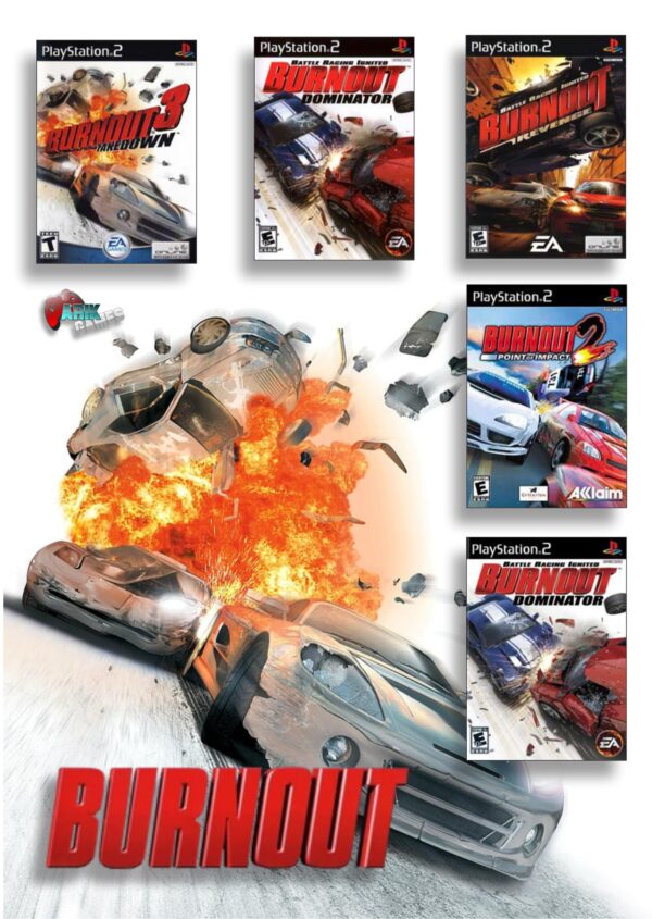 Burnout Colección PS2 Burnout Colección PS2
