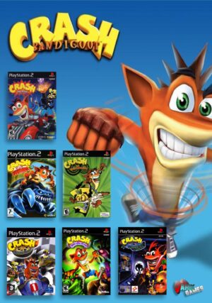 Crash Bandicoot Colección PS2