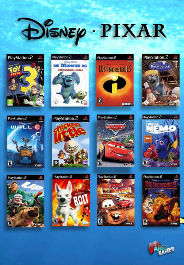 Disney Pixar Colección PS2 Disney Pixar Colección PS2