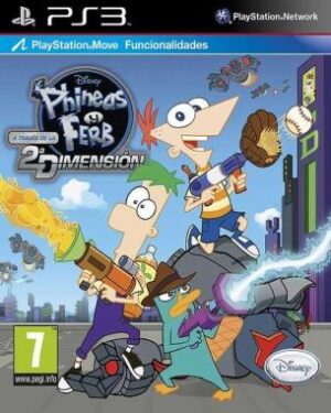 Disney Phineas and Ferb the Movie Across the 2nd Dimension (PS3)