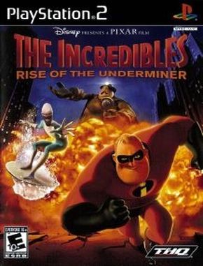 Disney_Pixar_The_Incredibles_Rise_of_The_Underminer Disney Pixar the Incredibles Rise of the Underminer (PS2)