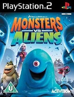 DreamWorks_Monsters_vs_Aliens Dreamworks Monsters vs Aliens (PS2)