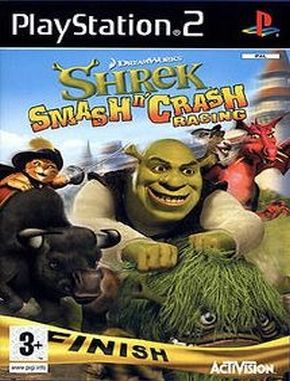 DreamWorks_Shrek_Smash_N_Crash_Racing Dreamworks Shrek Smash N Crash Racing (PS2)