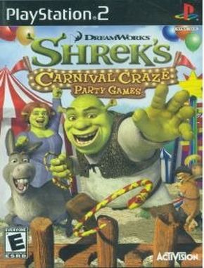 Dreamworks Shreks Carnival Craze Party Games (PS2)
