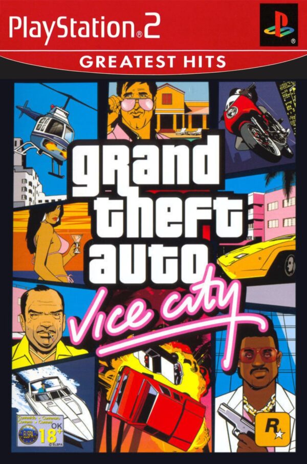 GTA: Grand Theft Auto Vice City (PS2)