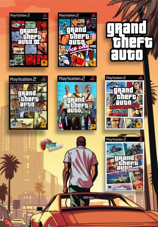 Grand Theft Auto Colección PS2