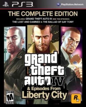 Grand Theft Auto 4 and Episodes from Liberty City the Complete Edition (PS3)