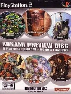 Konami_Preview_Disc Konami Preview Disc (PS2)
