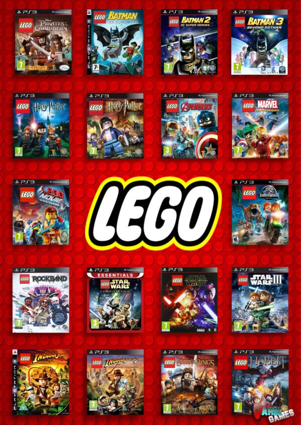 Lego Colección Completa PS3 Lego Colección PS3