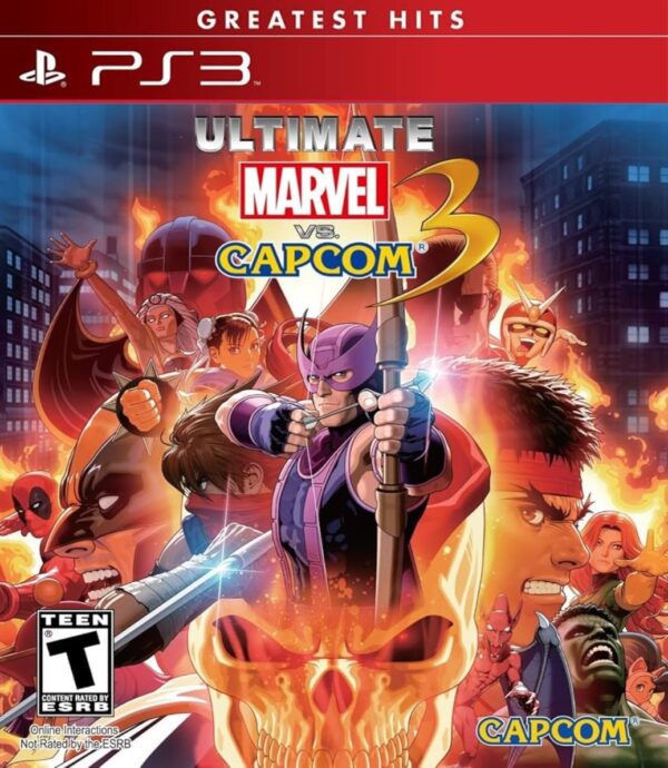 Marvel vs Capcom 3 Marvel vs. Capcom 3: Fate of Two Worlds (PS3)