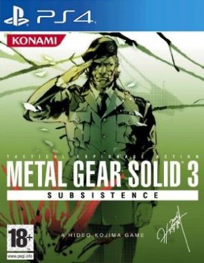 Metal Gear Solid 3 Subsistence 2 (PS4)