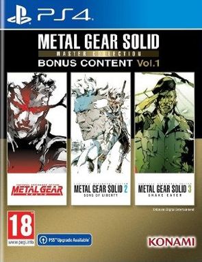Metal Gear Solid Master Collection Bonus Content Vol 1 (PS4)