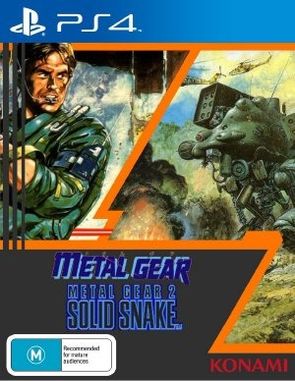 Metal Gear and Metal Gear 2 Solid Snake (PS4)