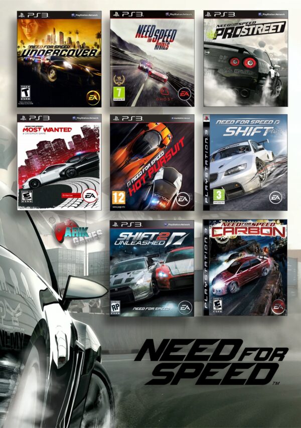 Need for Speed Colección Completa PS3 Need For Speed Colección PS3