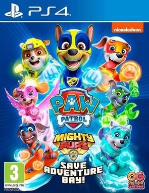 PAW Patrol Mighty Pups Save Adventure Bay (PS4)