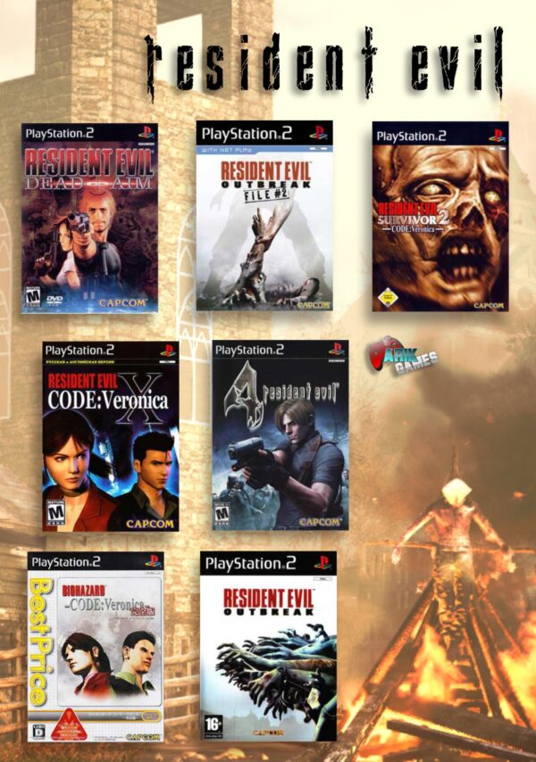 Resident Evil Colección PS2 Resident Evil Colección PS2