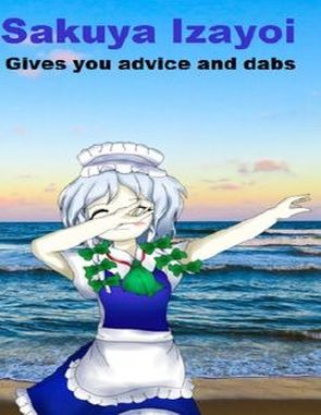 Sakuya Izayoi Gives You Advice And Dabs (PC)