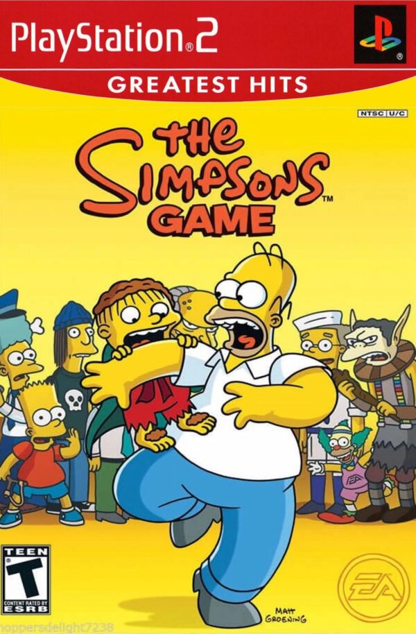Simpsons Game The Simpsons Game (PS2)