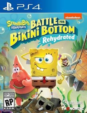 Spongebob Squarepants Battle for Bikini Bottom Rehydrated (PS4)