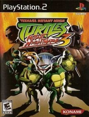 Teenage Mutant Ninja Turtles 3 Mutant Nightmare (PS2)