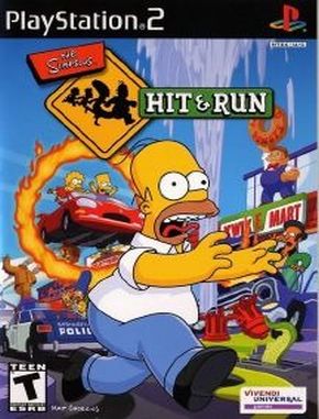 The_Simpsons_Hit_&_Run The Simpsons Hit Run (PS2)