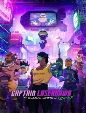Capitan_Laserhawk_Un_remix_de_Blood_Dragon Capitán Laserhawk: Un remix de Blood Dragon (2023) (Serie)
