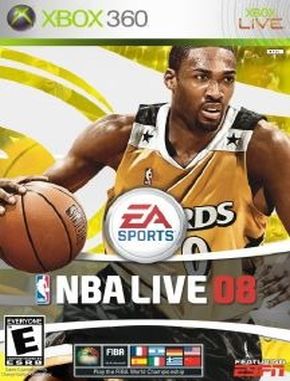 NBA Live 08 - (Xbox360)