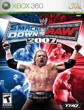 WWE SmackDown vs. Raw 2007 - (Xbox360)