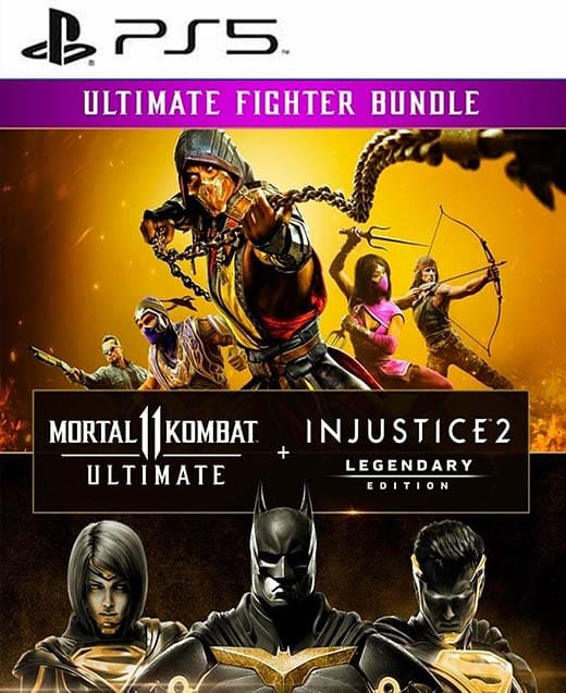 Ultimate Fighter Bundle: Mortal Kombat 11 Ultimate + Injustice 2: Legendary Edition (PS5)