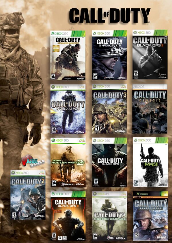 Call of Duty Colección Xbox360