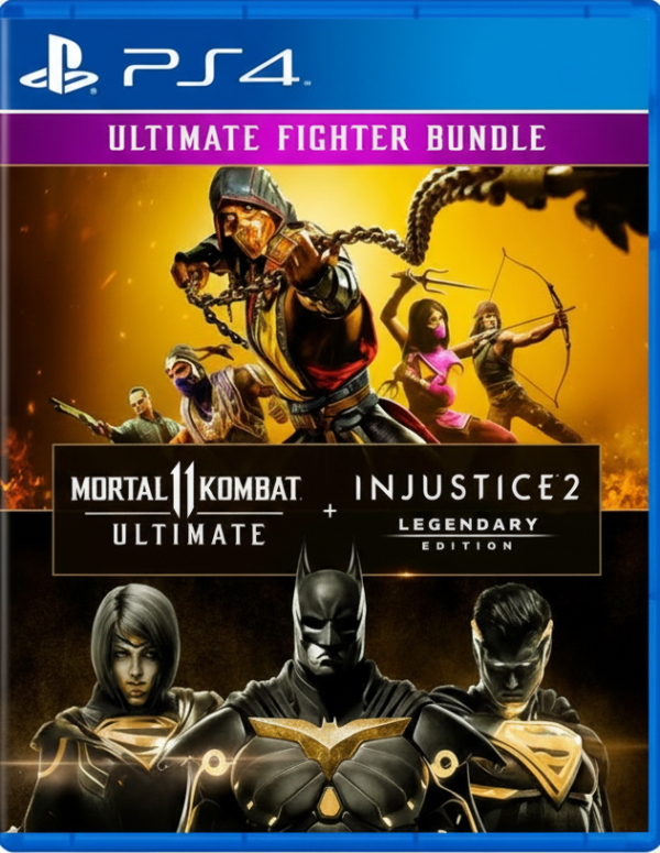 Ultimate Fighter Bundle: Mortal Kombat 11 Ultimate + Injustice 2: Legendary Edition (PS4)