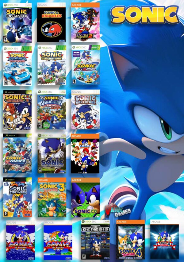 Sonic Colección Xbox360